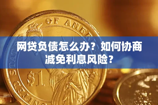 武汉网贷负债怎么办？如何协商减免利息风险？