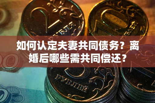 武汉如何认定夫妻共同债务？离婚后哪些需共同偿还？