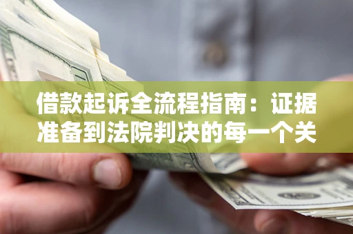 武汉借款起诉全流程指南：证据准备到法院判决的每一个关键步骤
