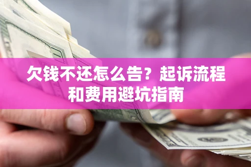 武汉欠钱不还怎么告?起诉流程和费用避坑指南 武汉欠钱不还怎么告?起诉流程和费用避坑指南